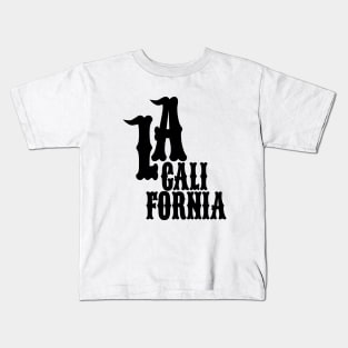 Los Angeles California Latin Style - Los Angeles California Kids T-Shirt